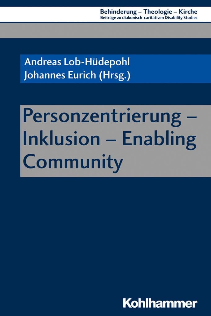 Personzentrierung - Inklusion - Enabling Community book