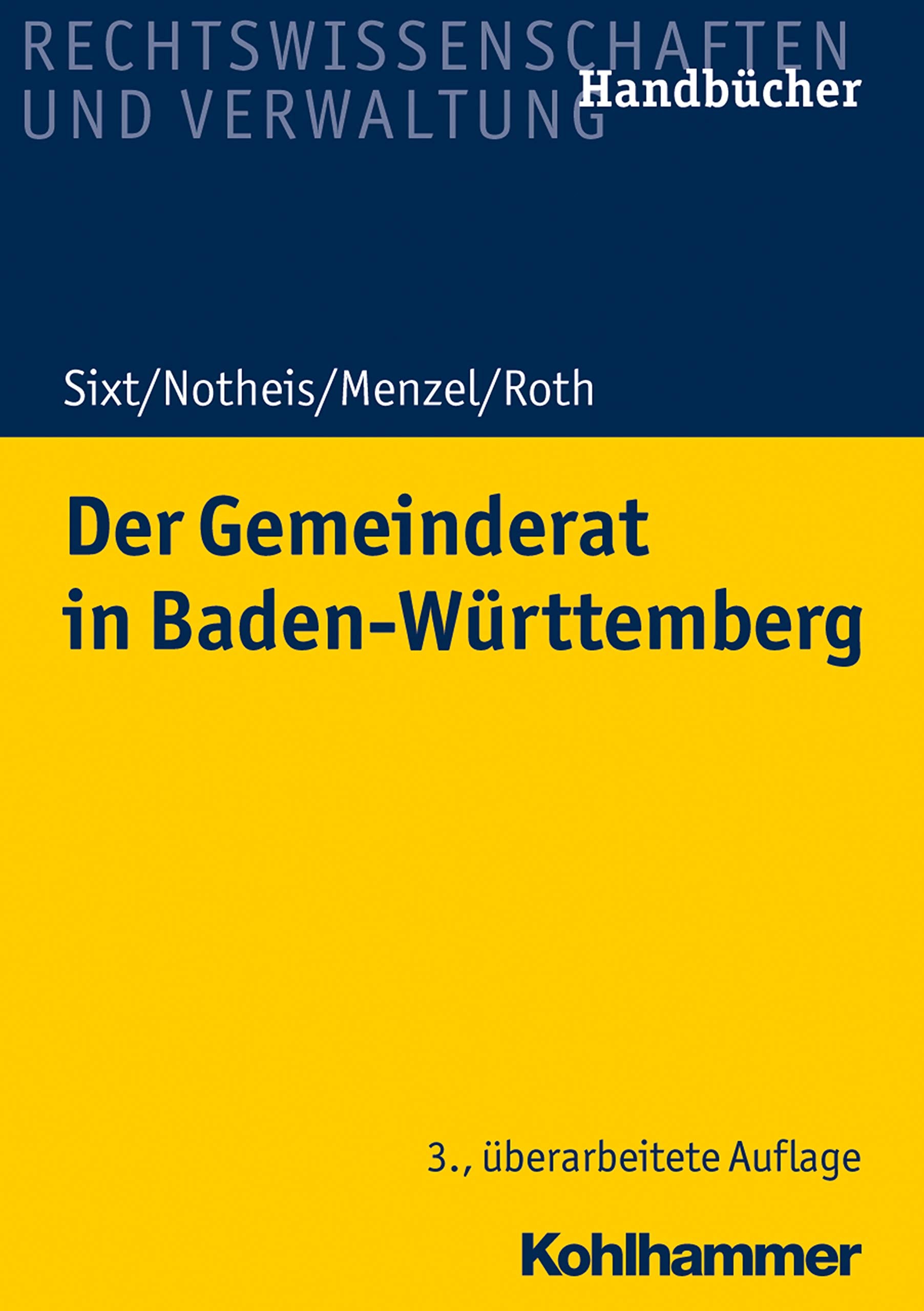 Product Image: Der Gemeinderat in Baden-Württemberg