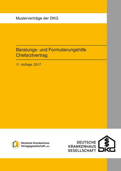 Beratungs- Und Formulierungshilfe Chefarztvertrag book