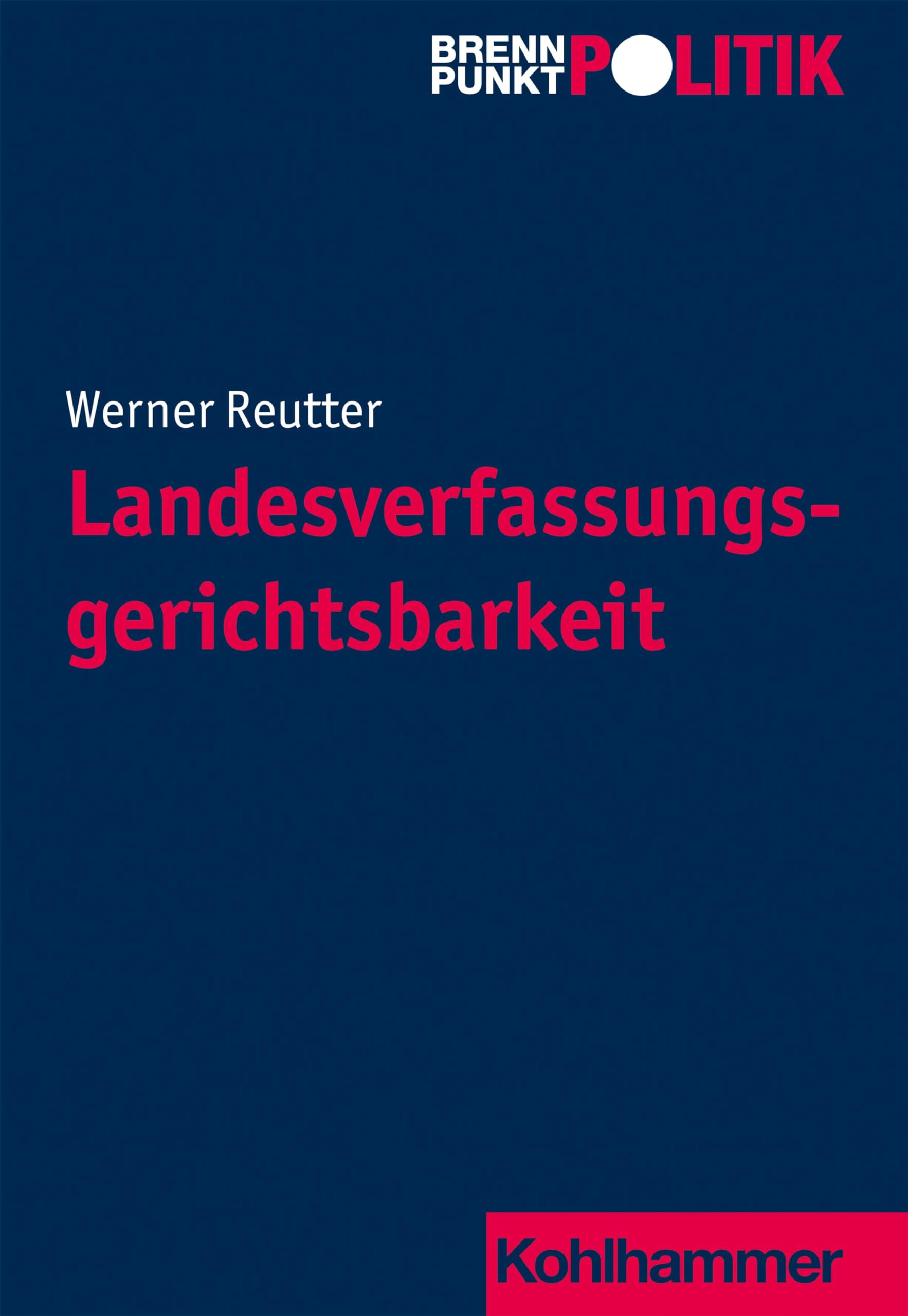Landesverfassungsgerichtsbarkeit Law