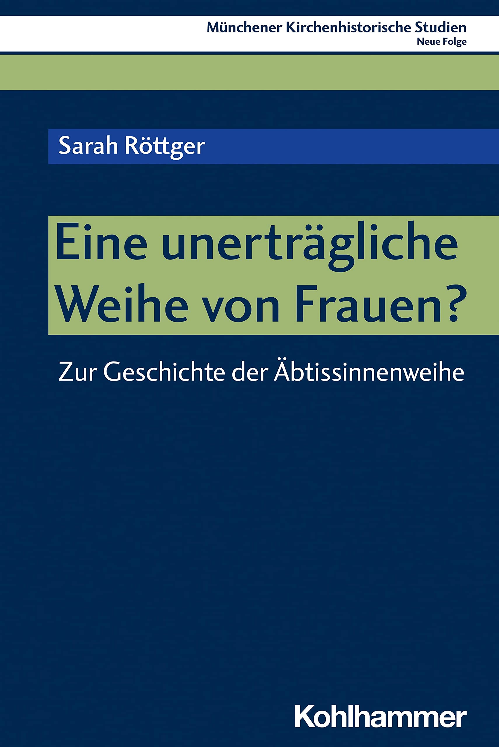 Eine unerträgliche Weihe von Frauen? Philosophy