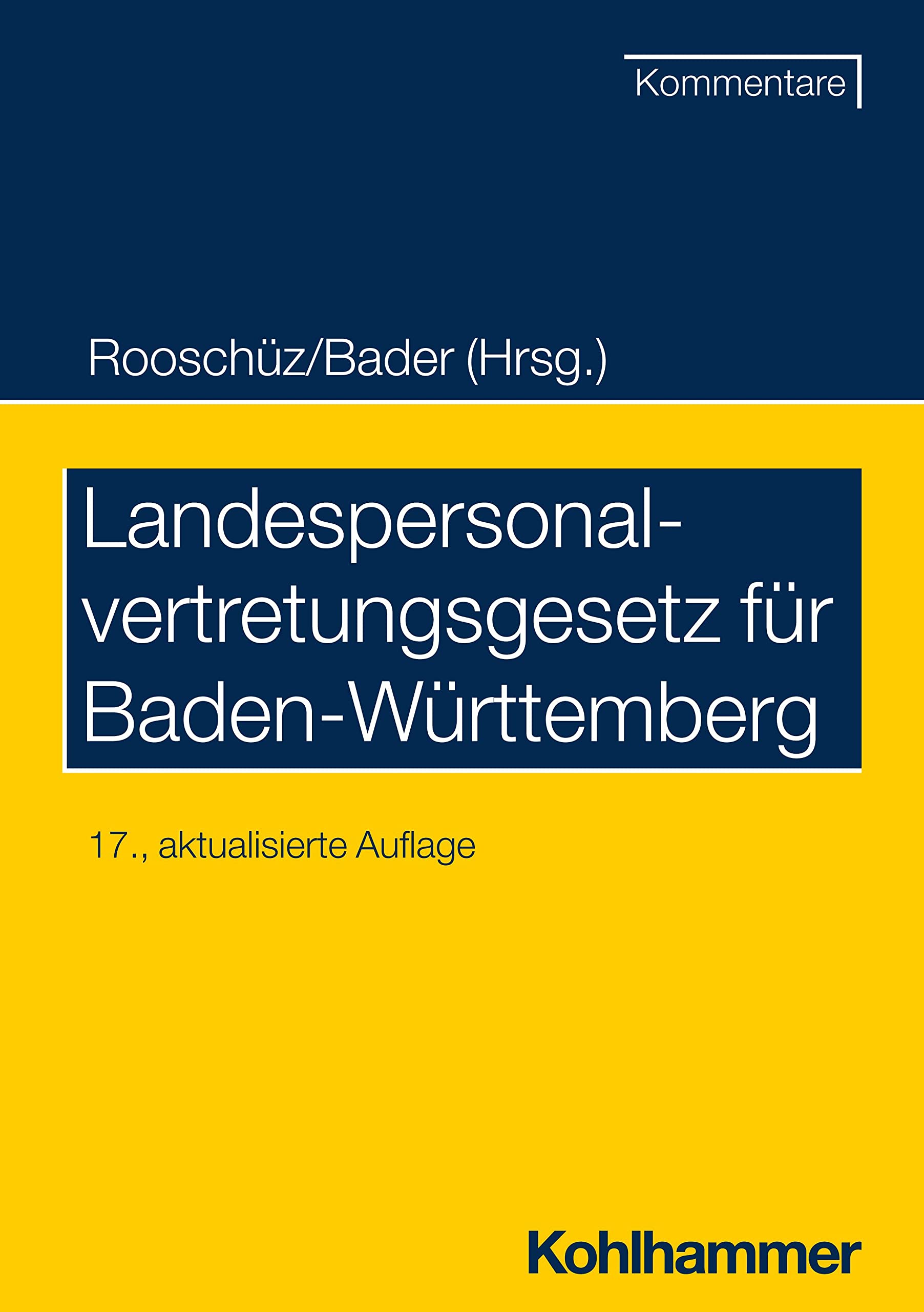 Landespersonalvertretungsgesetz für Baden-Württemberg Law