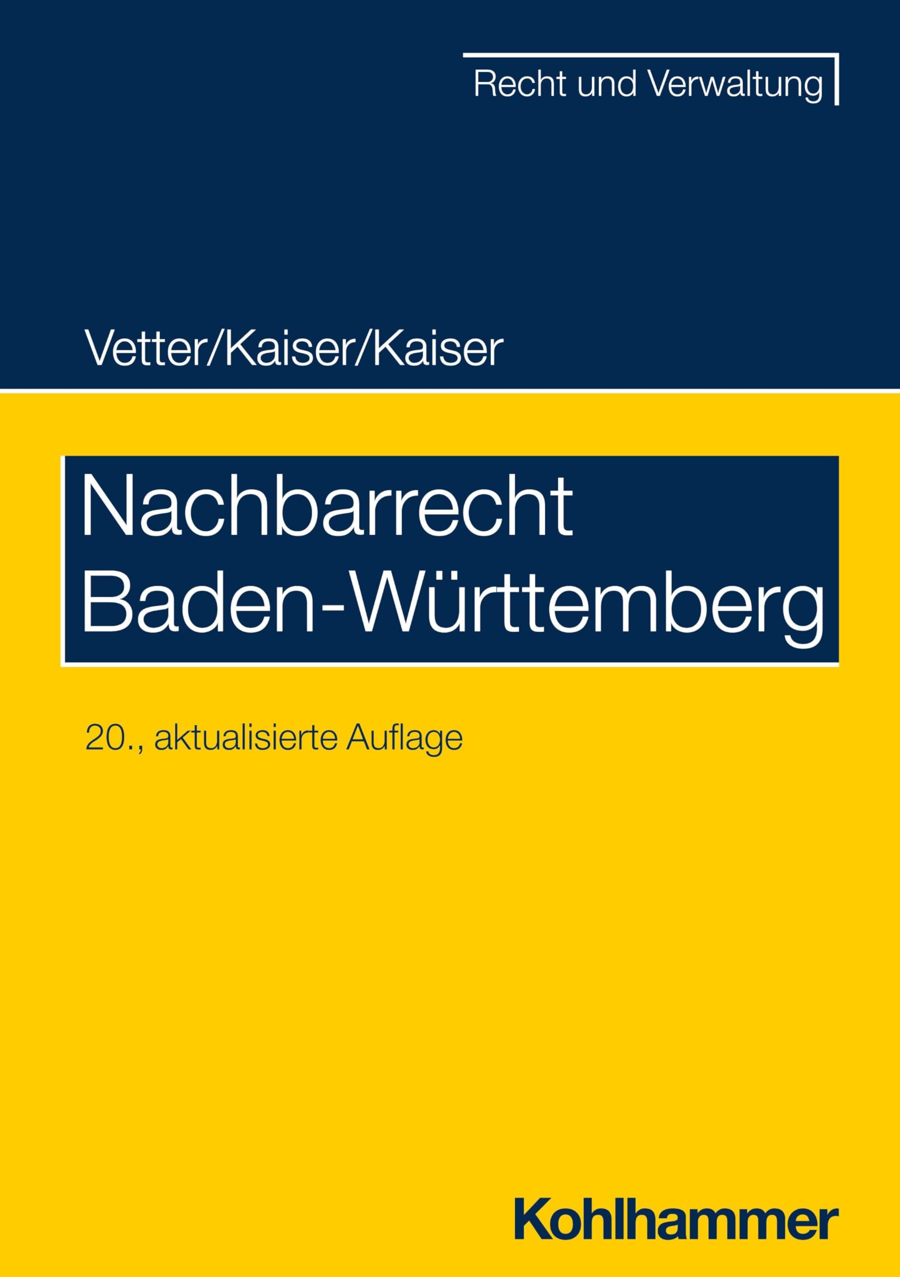 Nachbarrecht Baden-Württemberg Law