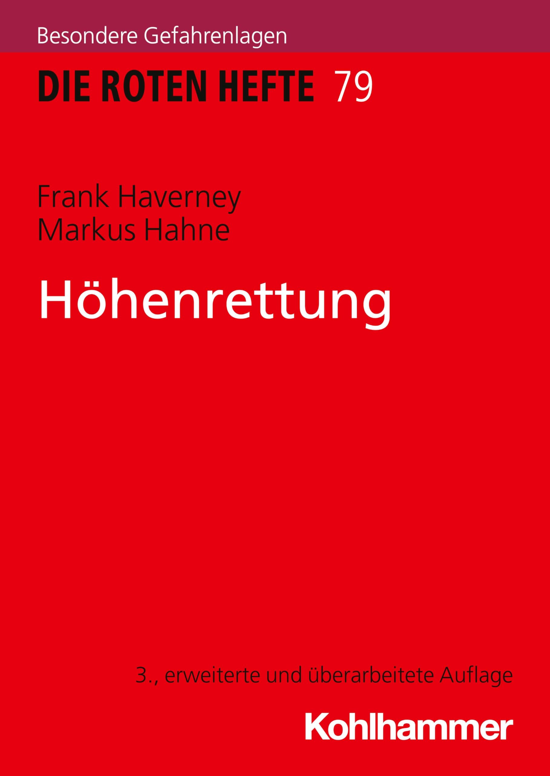 Höhenrettung (Die Roten Hefte, 79, Band 79) Social Sciences