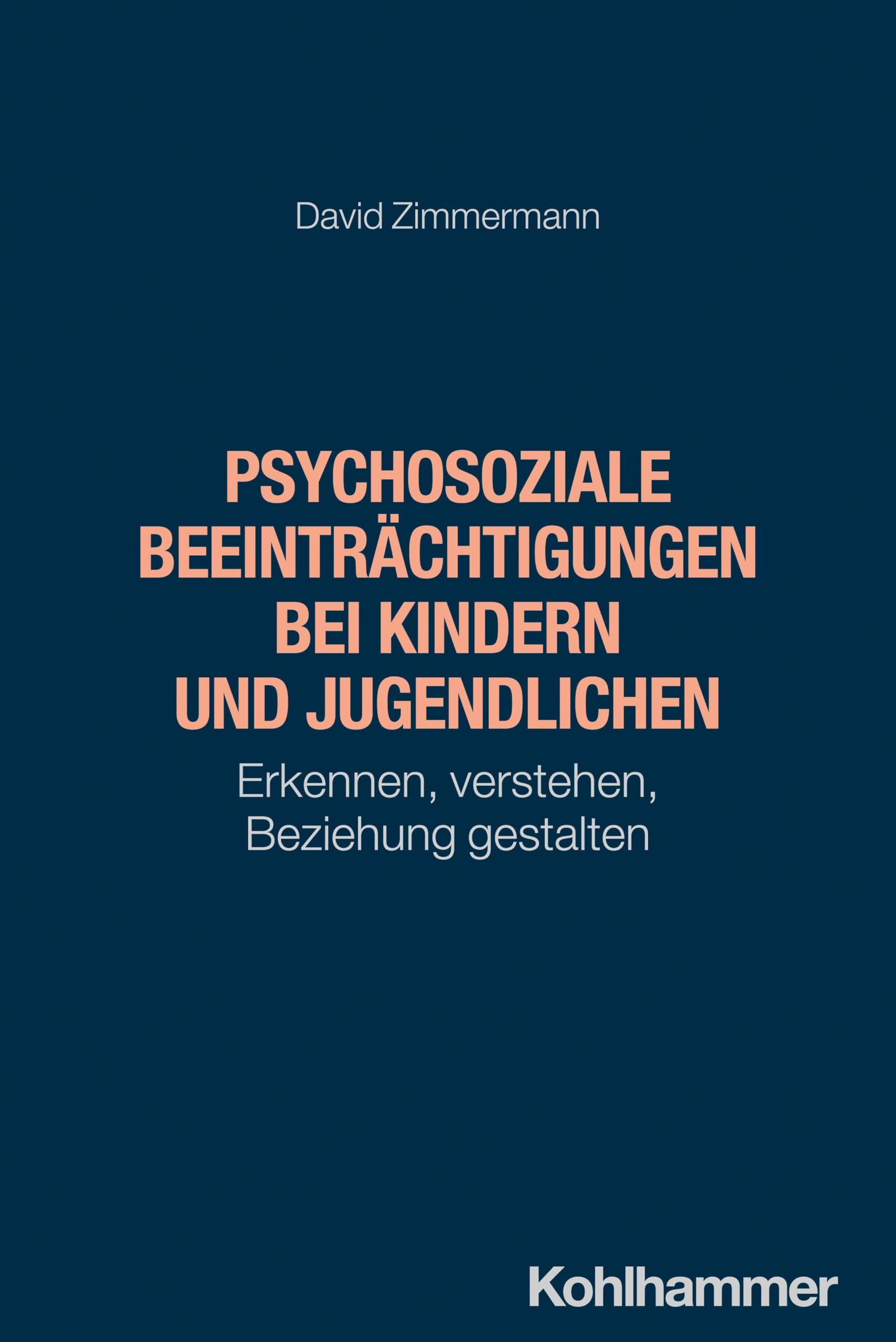 Psychosoziale Beeinträchtigungen bei Kindern und Jugendlichen Education & Training