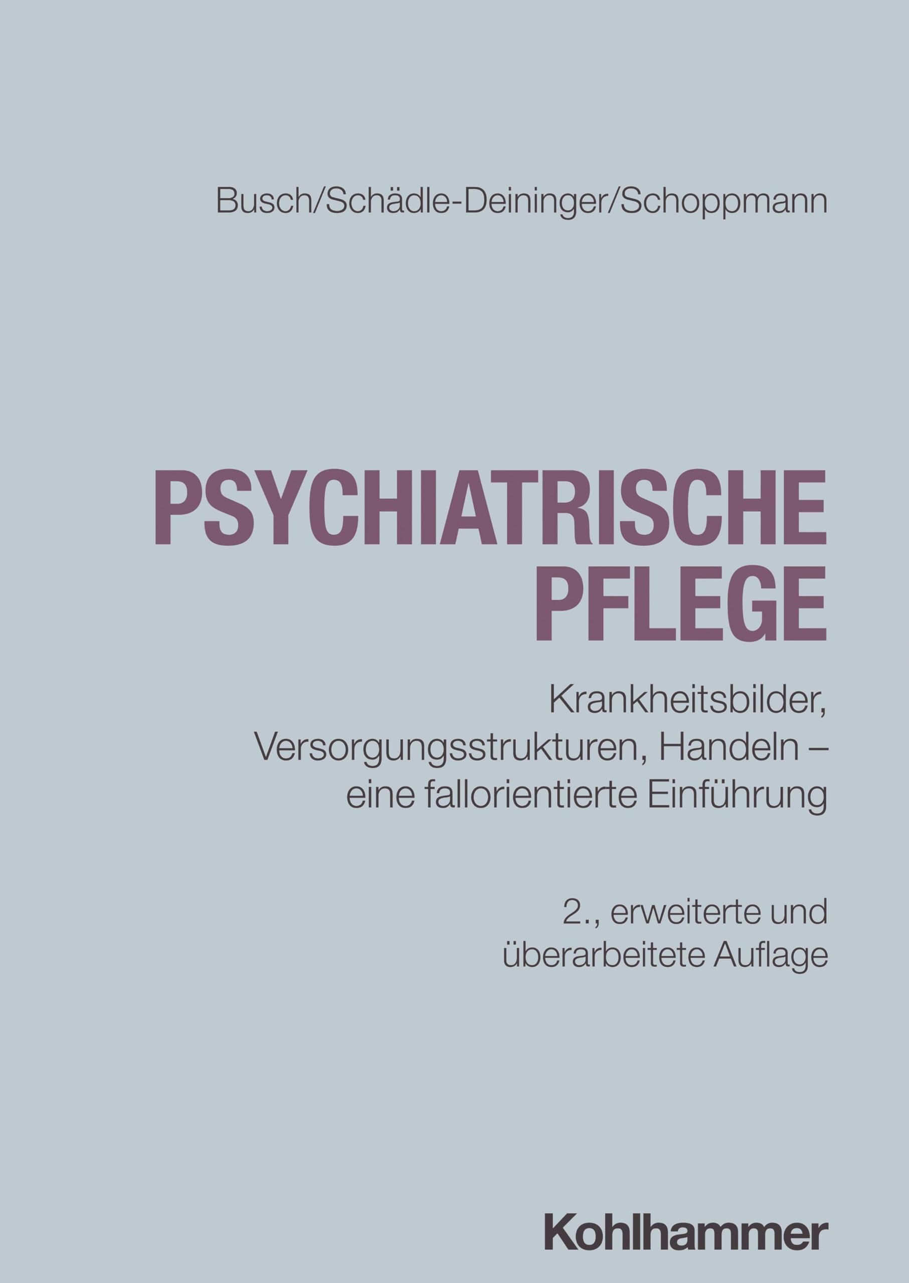 Psychiatrische Pflege Medicine