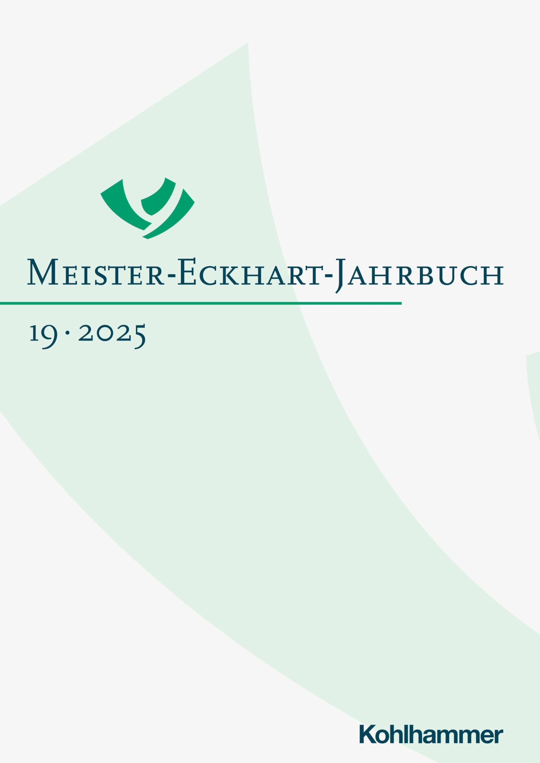 Meister-Eckhart-Jahrbuch Band 19 (2025) Philosophy