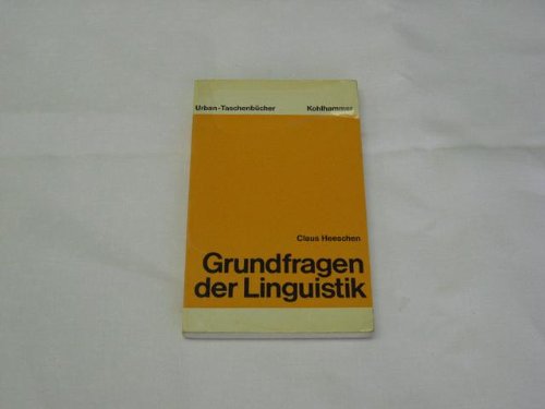 grundfragen der linguistik. Books