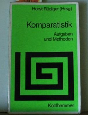 Komparatistik. Aufgaben und Methoden Professional & Reference Books