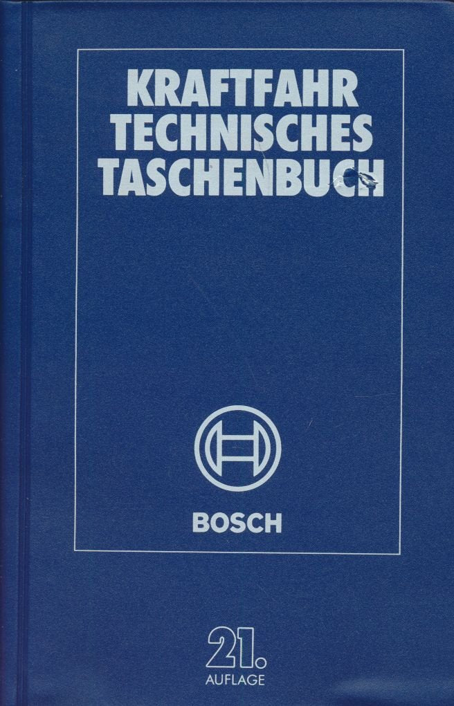 Bosch Kraftfahrtechnisches Taschenbuch Business & Technology