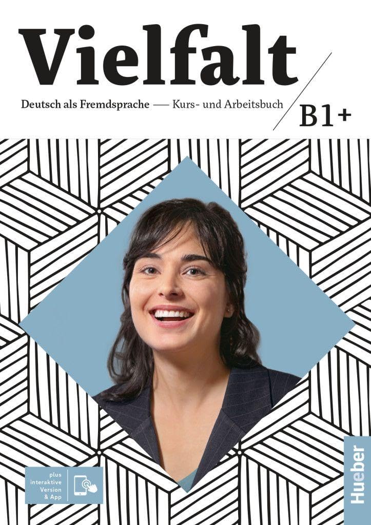 Product Image: Vielfalt B1+. Kurs- und Arbeitsbuch plus interaktive Version
