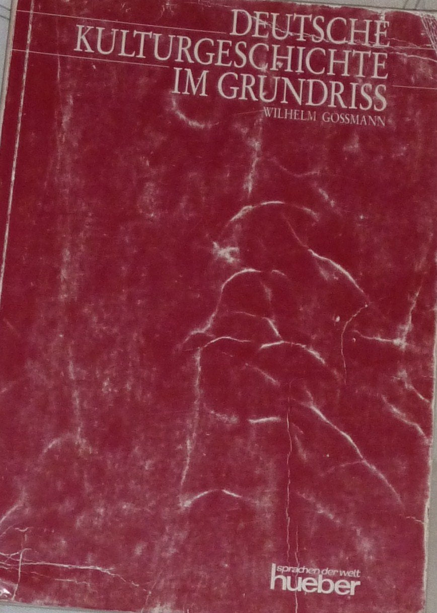 Product Image: Deutsche Kulturgeschichte im Grundriss