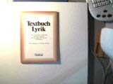 Textbuch Lyrik Fiction Books
