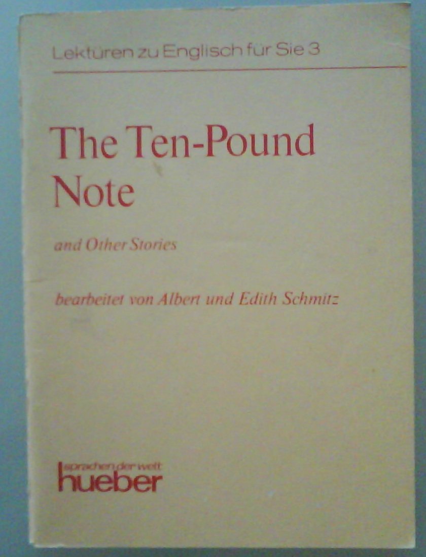 The Ten-Pound Note and Other Stories Study Guides Books