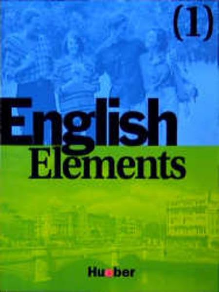 Product Image: English Elements 1: English Elements, Bd.1, Lehrbuch und Arbeitsbuch