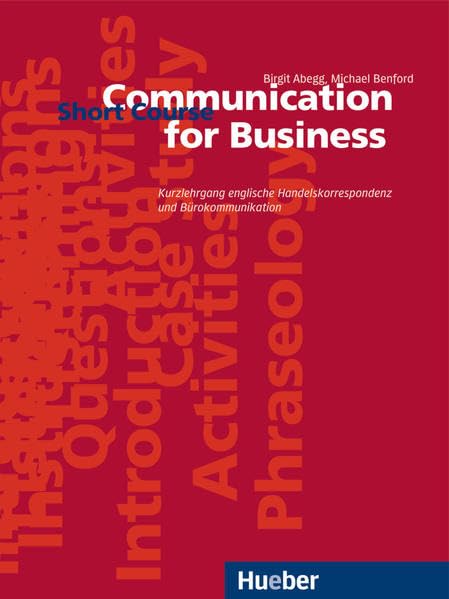 Communication for Business. Short Course. Lehrbuch Study Guides