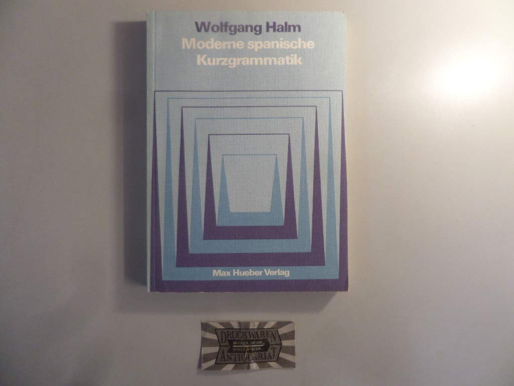 Product Image: Moderne spanische Kurzgrammatik