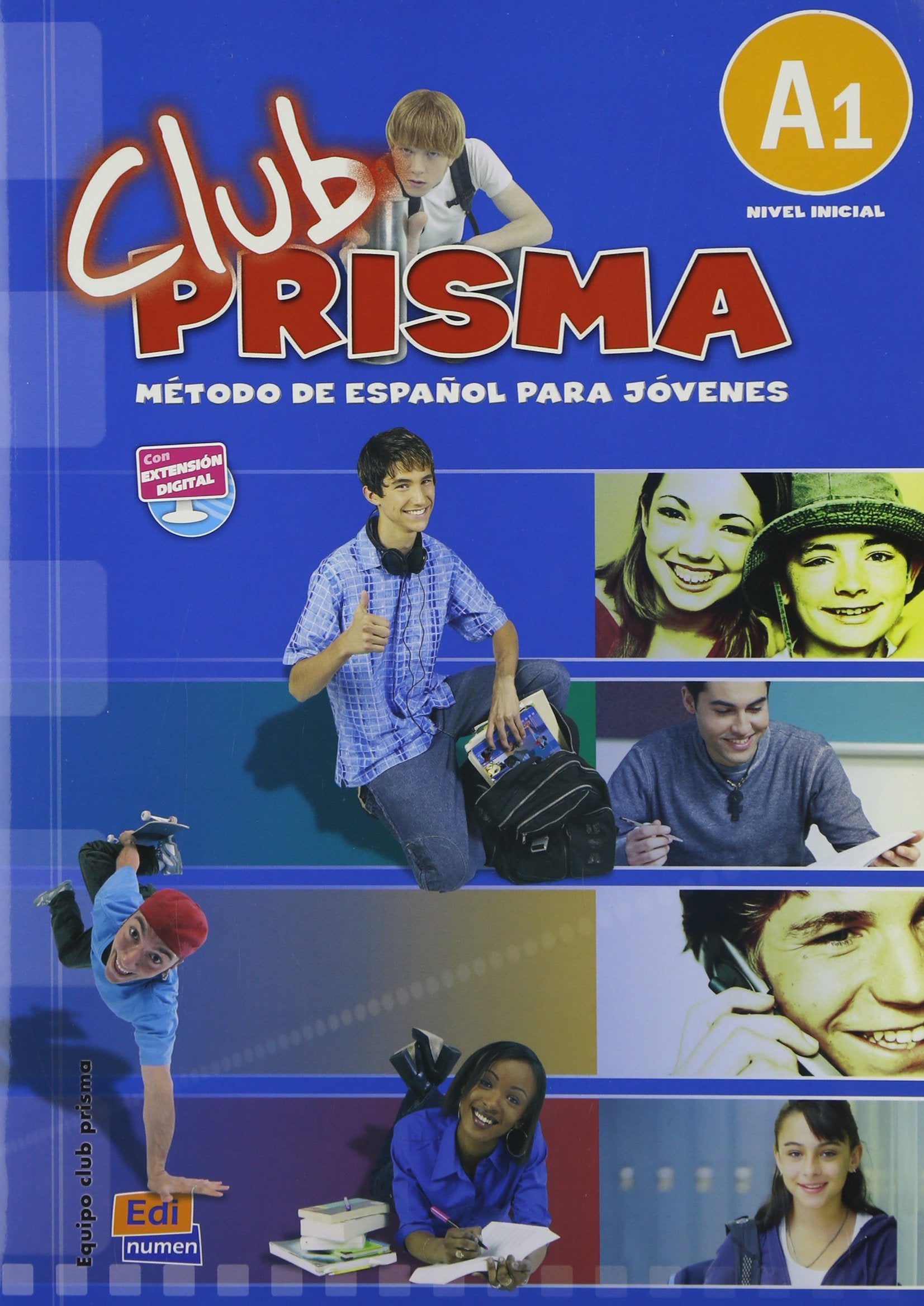 Club PRISMA A1 - Nivel inicial: Método de español para jóvenes / Libro del alumno - Kursbuch mit Audio-CD und Lektionswortschatz Learning & Reference