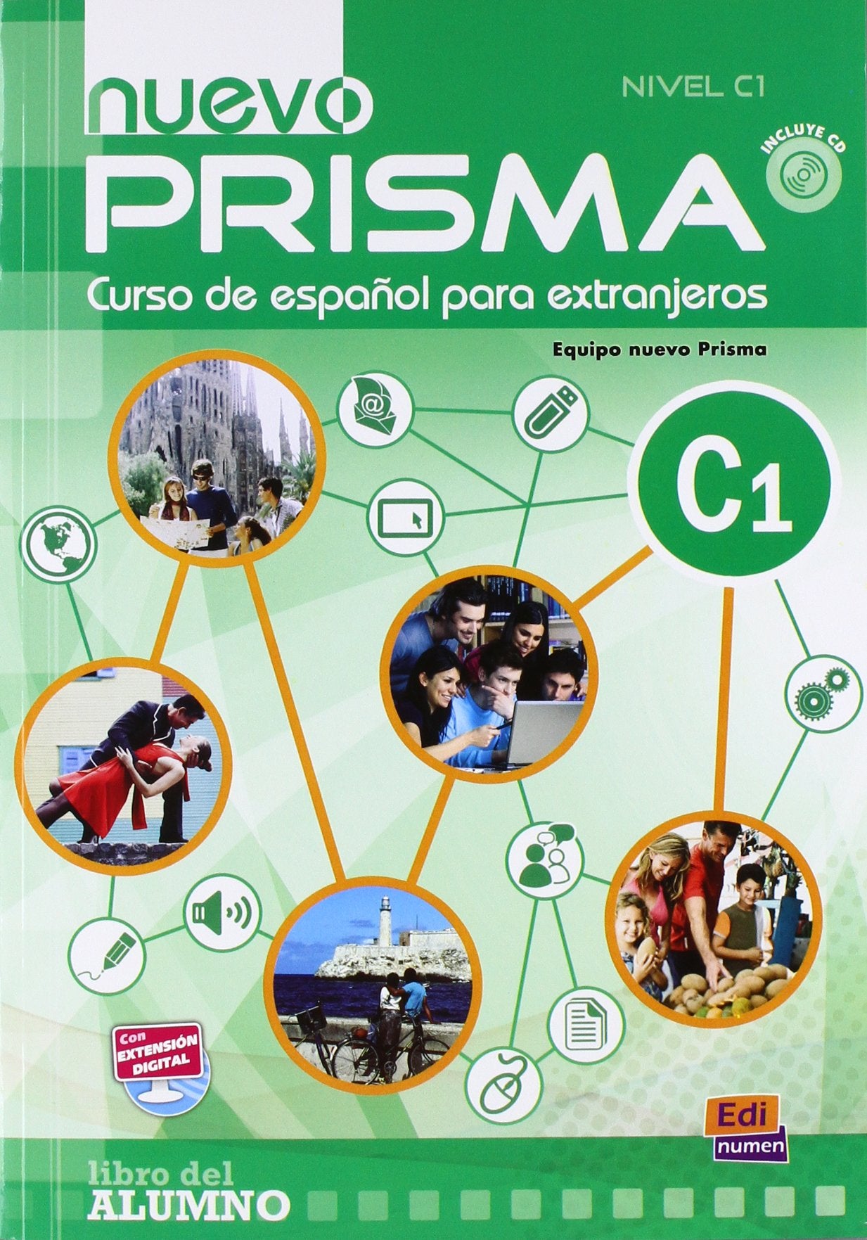 Nuevo PRISMA C1 - Consolida. Kursbuch mit MP3-CD: Curso de español para extranjeros / Libro del alumno book