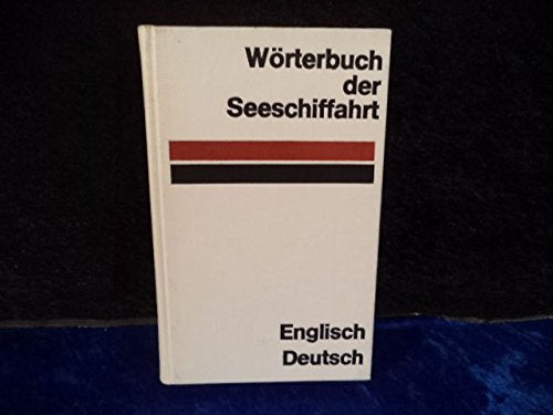 Product Image: Wörterbuch der Seeschiffahrt, Englisch- Deutsch