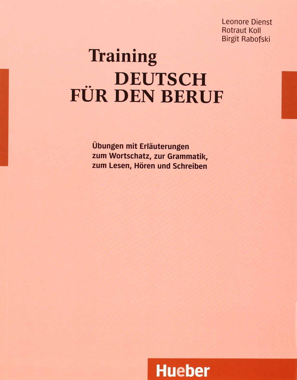 Product Image: Training Deutsch für den Beruf, Lehrbuch: Textbuch (Aleman Comercial)