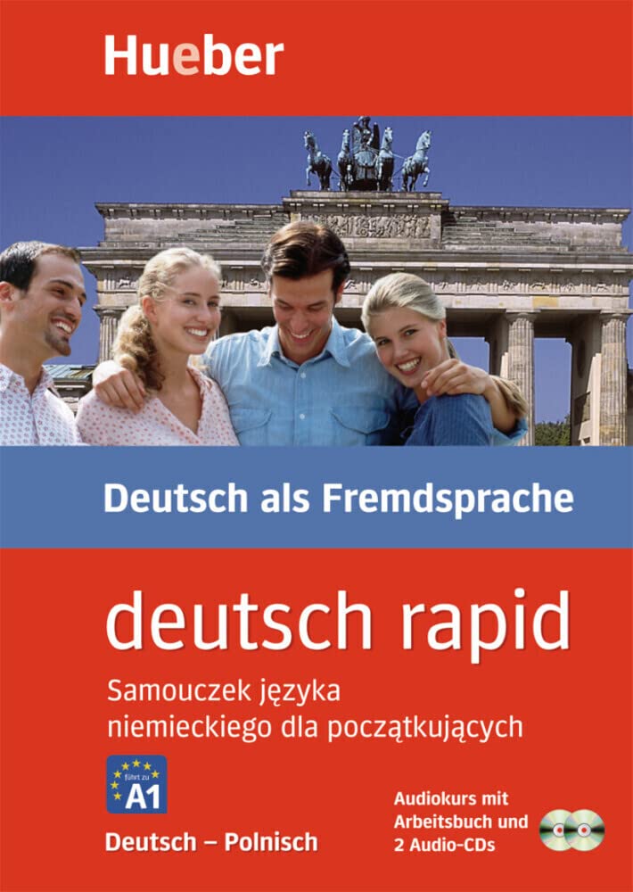 Deutsch rapid, 2 Audio-CDs m. Begleitbuch, Deutsch-Polnisch: Samouczek języka niemieckiego dla początkujących / Paket – Deutsch-Polnisch Foreign Languages ​​& Dictionaries
