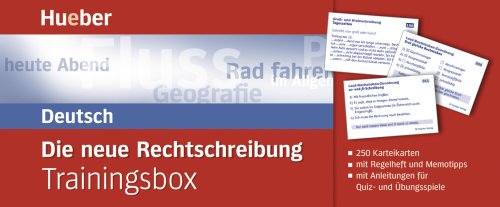 Die neue deutsche Rechtschreibung: Trainingsbox: Trainingsbox - Die Neue Deutsche Rechtschreibung (Miscelaneous) Media & Communication