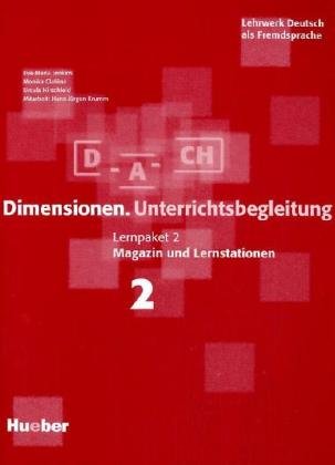 Dimensionen. Lernpaket 2: Lehrwerk Deutsch als Fremdsprache / Unterrichtsbegleitung: Lehrerhandbuch 2 Education & Training