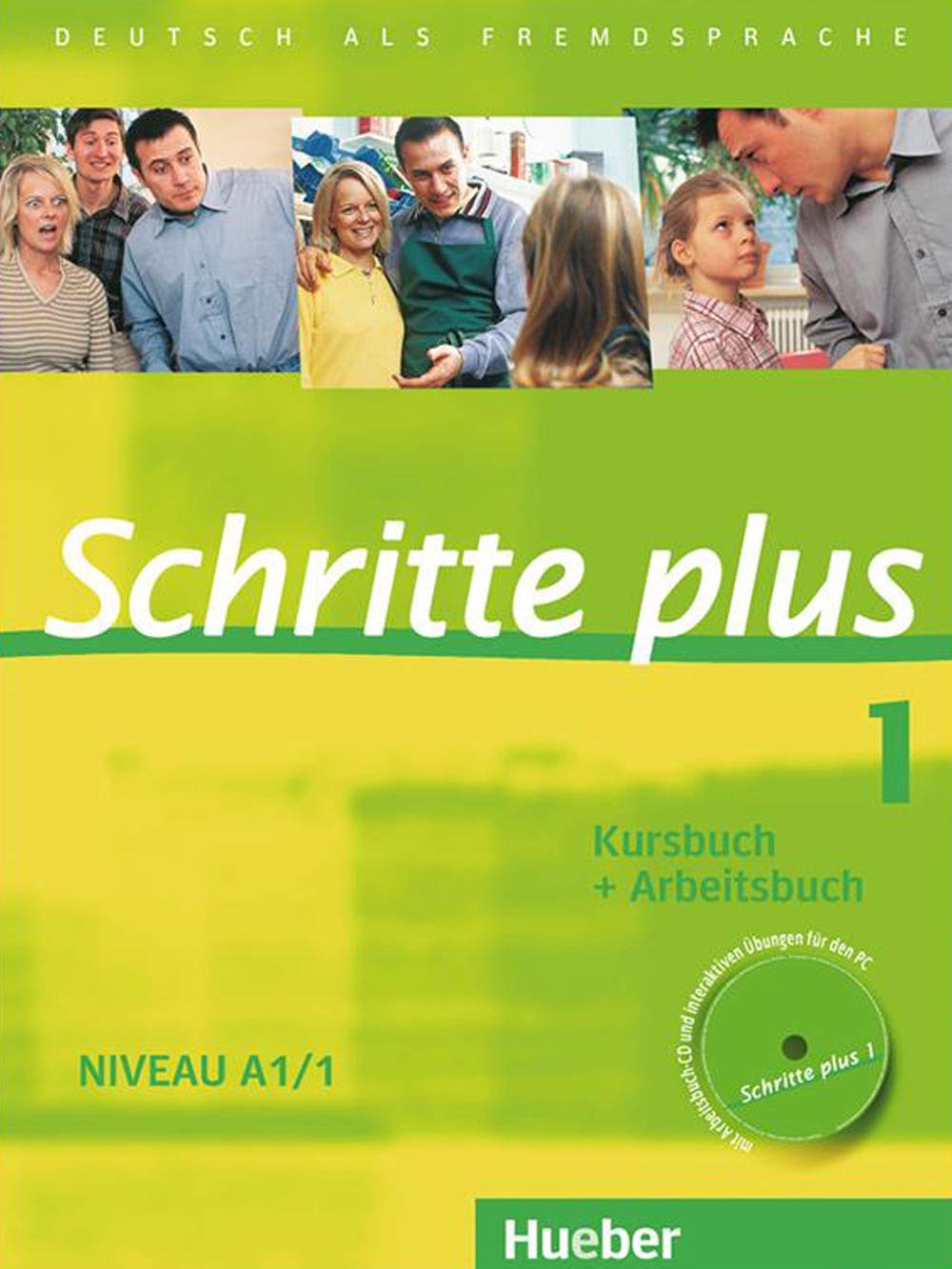 Schritte plus 1 Niveau A1/1. Kursbuch + Arbeitsbuch mit Audio-CD zum Arbeitsbuch Foreign Languages ​​& Dictionaries