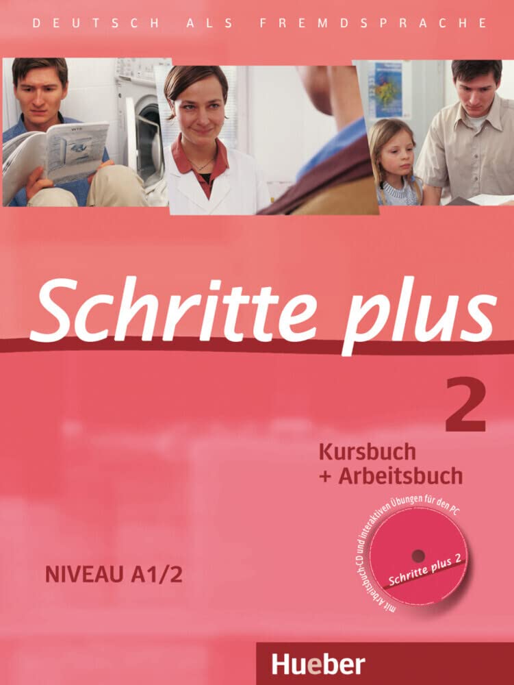 Schritte plus 2. Niveau A1/2. Kursbuch + Arbeitsbuch mit Audio-CD zum Arbeitsbuch Foreign Languages ​​& Dictionaries