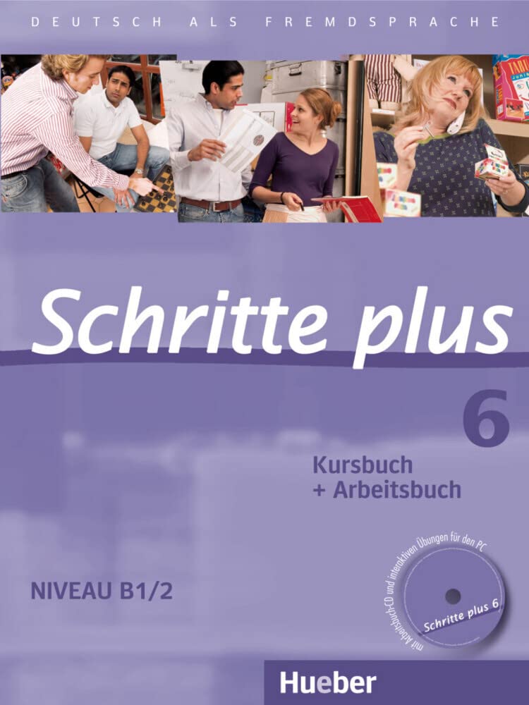 Schritte plus 06. Kursbuch + Arbeitsbuch mit Audio-CD zum Arbeitsbuch Foreign Languages ​​& Dictionaries