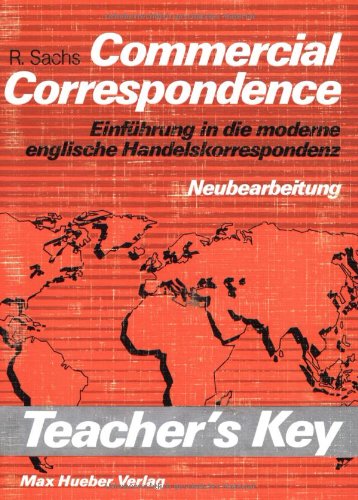 Commercial Correspondence, Teacher's Key Books
