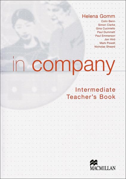 Product Image: in company: Intermediate / Teacher’s Book