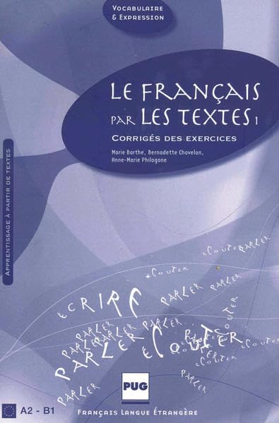 Product Image: Le français par les textes I