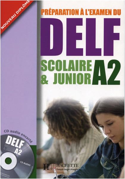 DELF Scolaire & Junior A2. Livre + CD audio + Transcription + Corrigés Learning & Reference