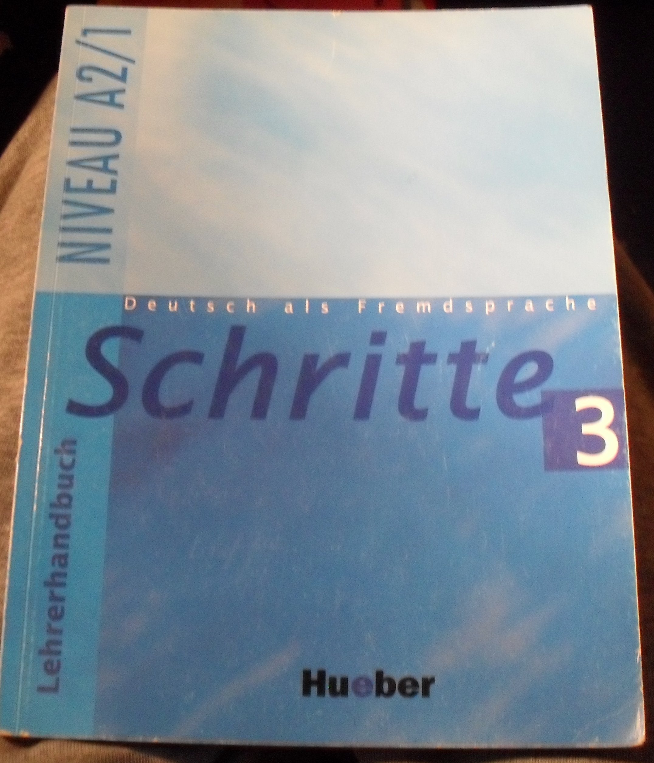 Schritte 3. Lehrerhandbuch Education & Training