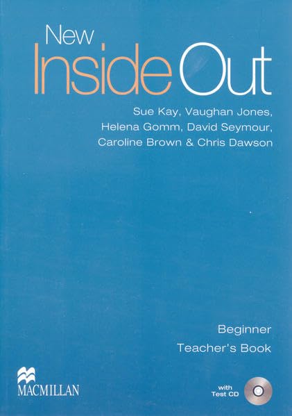 New Inside Out: Beginner / Teacher’s Book with Test Audio-CD - Jones, Vaughan book