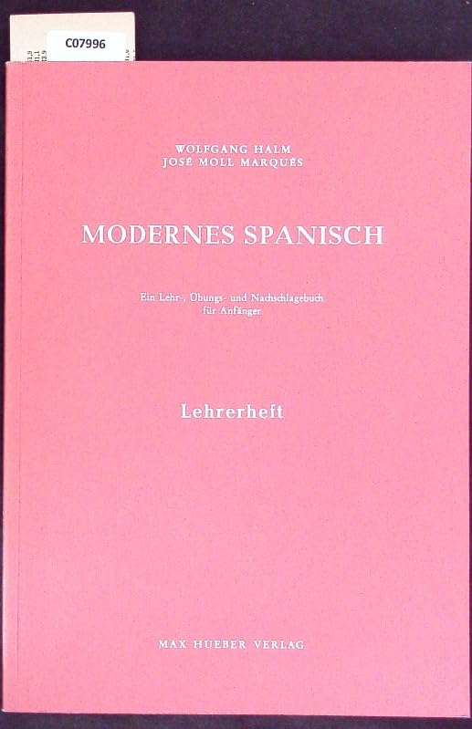 Modernes Spanisch, Lehrerheft Books
