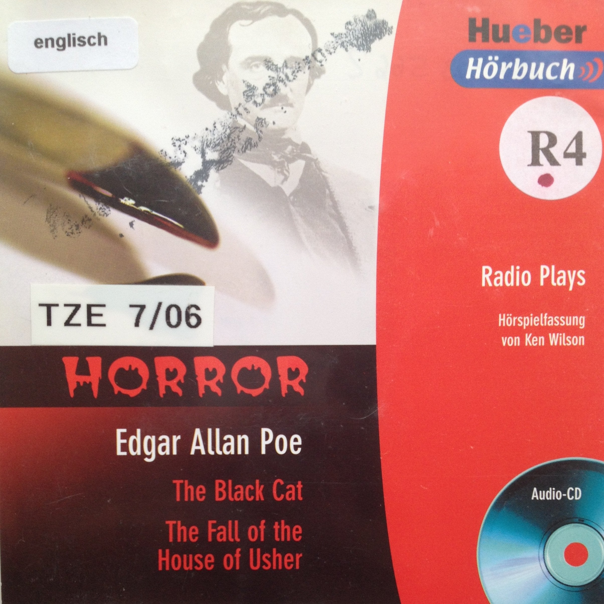 The Black Cat / The Fall of the House of Usher. Audio-CD. Learning & Reference
