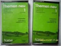Themen neu 1, Hörtexte zu Band 1, Cassette mit 5 Lektionen: Kassetten 1 (2): Hortexte Foreign Languages ​​& Dictionaries