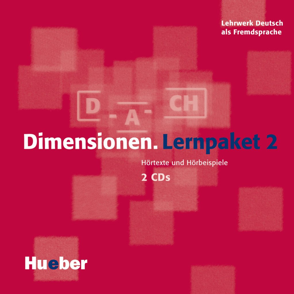 Dimensionen. Lernpaket 2: Lehrwerk Deutsch als Fremdsprache / 2 Audio-CDs: Lehrwerk Deutsch als Fremdsprache. Hörtexte, Hörbeispiele und Nachsprechübungen Foreign Languages ​​& Dictionaries