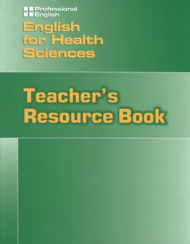 English for Health Sciences: Teacher's Resource Book Learning & Reference