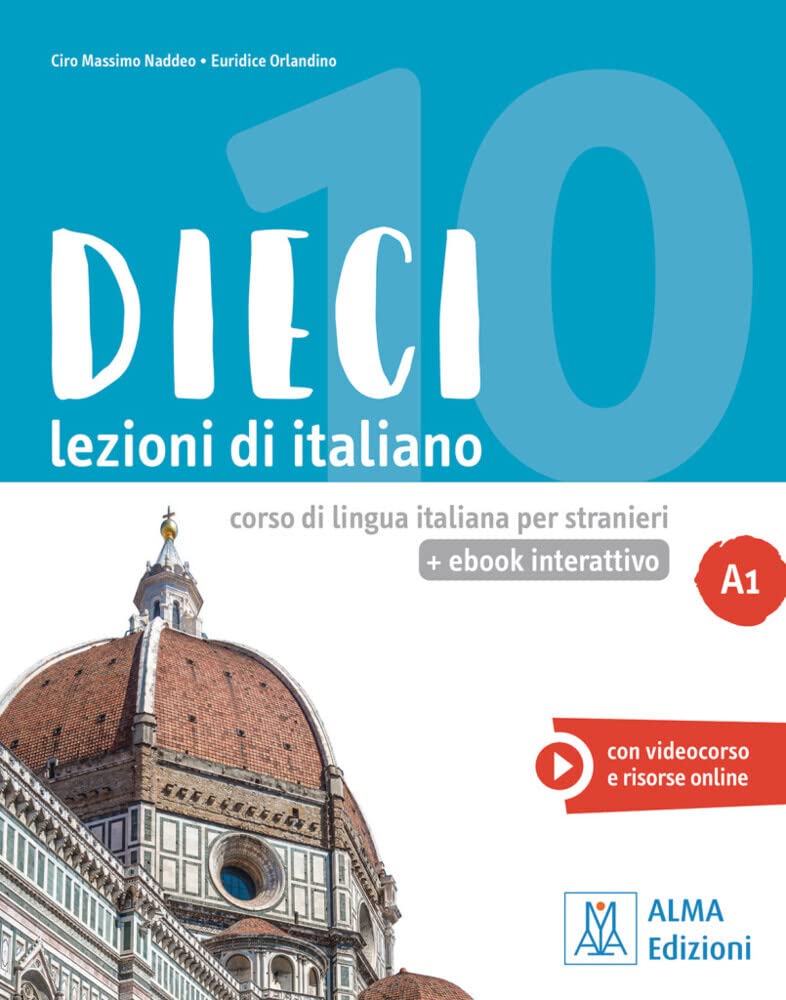 Product Image: Dieci A1 - einsprachige Ausgabe. Kurs- und Arbeitsbuch mit Code