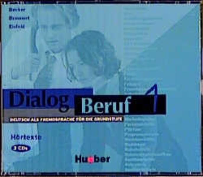 Dialog Beruf, neue Rechtschreibung, Hörtexte, 3 CD-Audio: CDs 1 (3) - Hortexte (Aleman Comercial) Study Guides