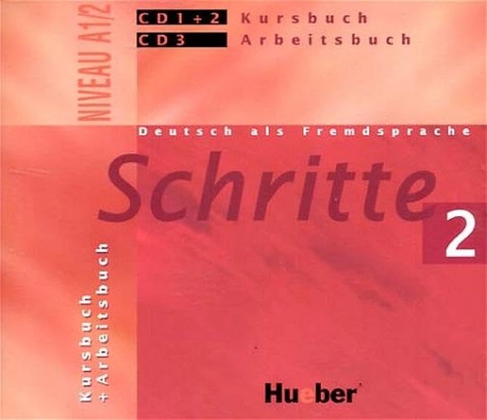 Schritte 2. Deutsch als Fremdsprache: 3 CDs: CDs 2 (3) Foreign Languages ​​& Dictionaries