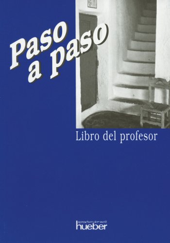Product Image: Paso al Paso. Libro del profesor.