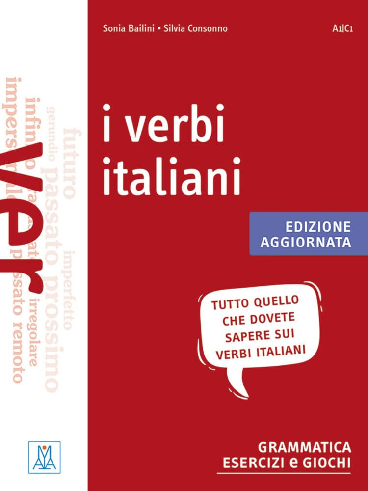 I verbi italiani – edizione aggiornata: grammatica esercizi e giochi / Übungsbuch mit Lösungen Foreign Languages ​​& Dictionaries