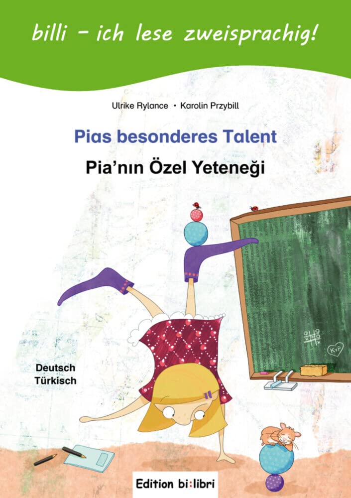 Pias besonderes Talent (Deutsch-Türkisch): Zweisprachiges Kinderbuch mit Leserätsel: Pias Talent Foreign Languages ​​& Dictionaries