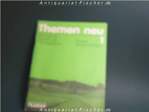 Product Image: Glossar Deutsch-Englisch zu Band 1