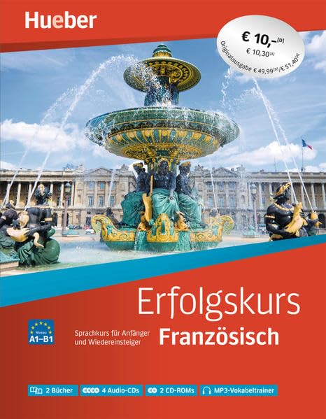 Erfolgskurs Französisch. Paket: 2 Übungsbücher + 4 Audio-CDs + 2 CD-ROMs Foreign Languages ​​& Dictionaries